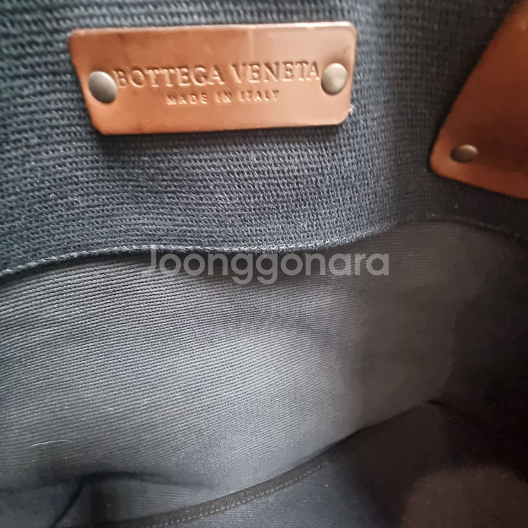 보테가베네타 캔버스 체인 숄더백. 클러치 정품--1