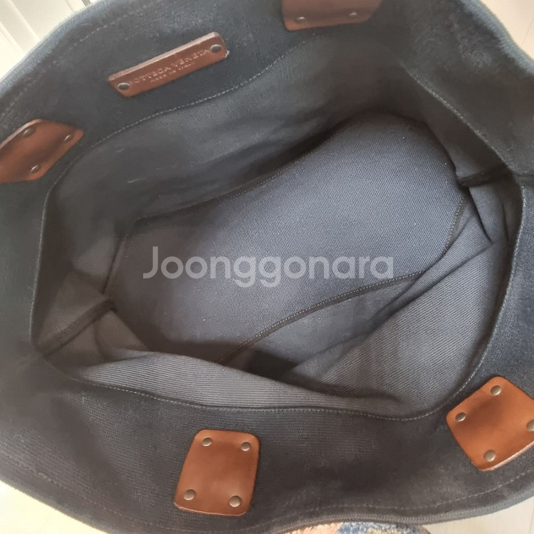 보테가베네타 캔버스 체인 숄더백. 클러치 정품--4