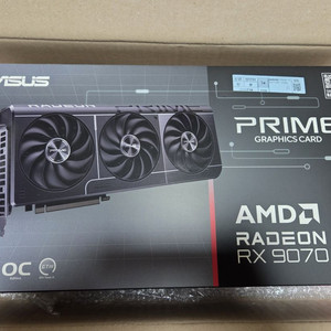 ASUS 9070XT 프라임 팝니다.