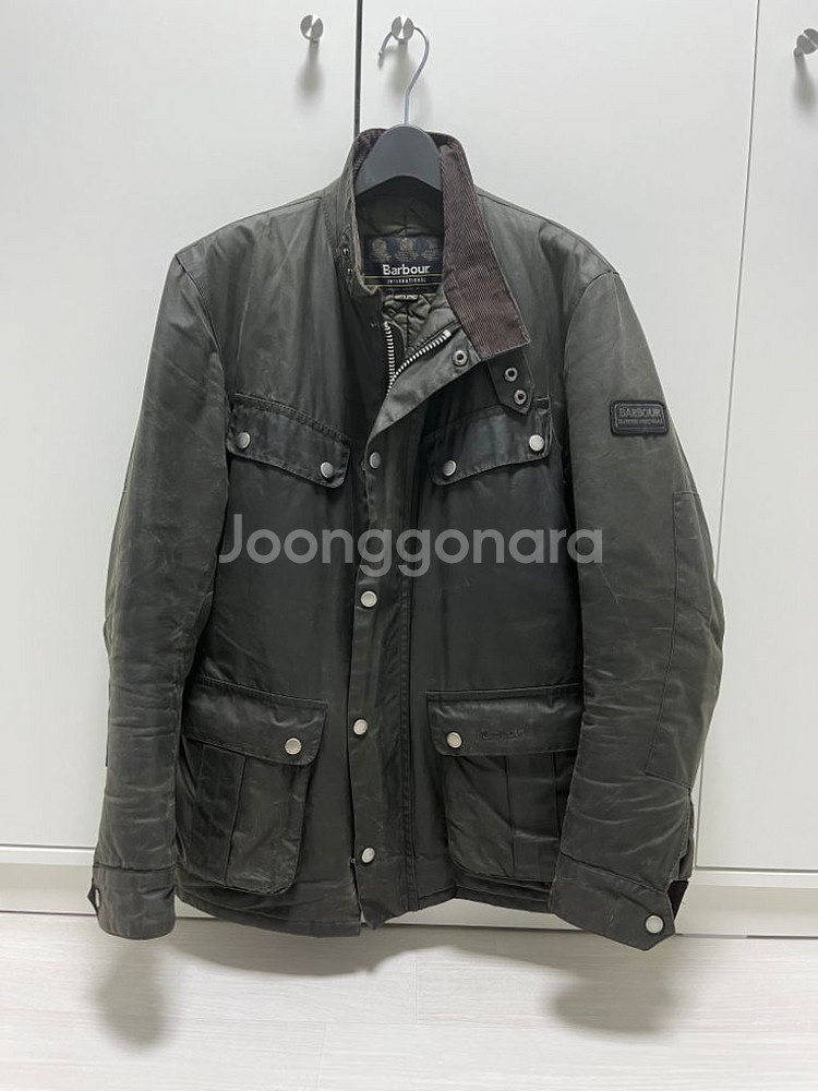 바버 듀크 왁스자켓 S 95--0