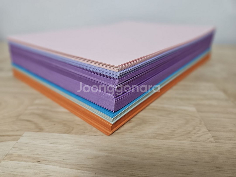 180g토퍼용 칼라지 A4 뭍따 새것--3