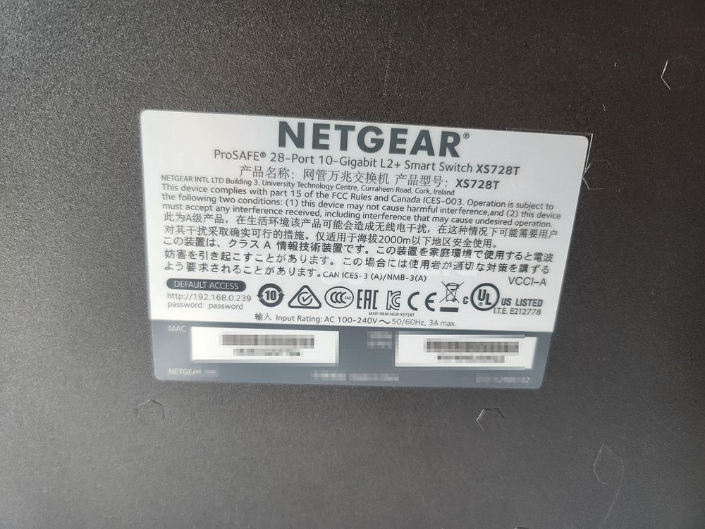 넷기어 XS728T 10G 24포트+10G SEP4포트--3