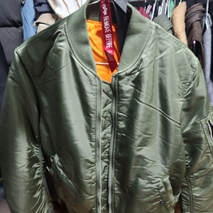 알파인더스트리 ma-1 슬림핏 새상품