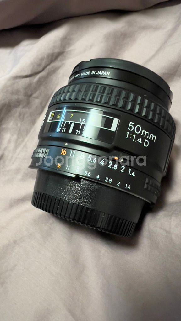 니콘정품/AF NIKKOR 50mm F1.4D--0