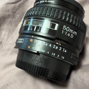 니콘정품/AF NIKKOR 50mm F1.4D