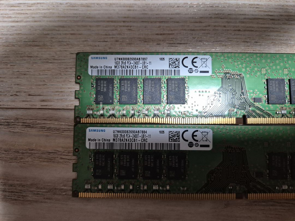 삼성 DDR4 16GB 램 2개 일괄 (32GB)--1
