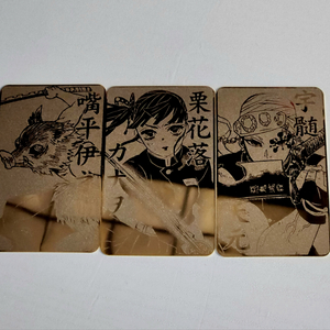 귀멸의칼날 카나오 이노스케 텐겐 금속 부적 명패