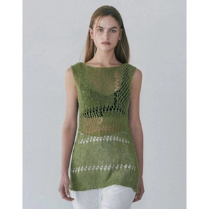 다이애그널 netting long sleevess gr