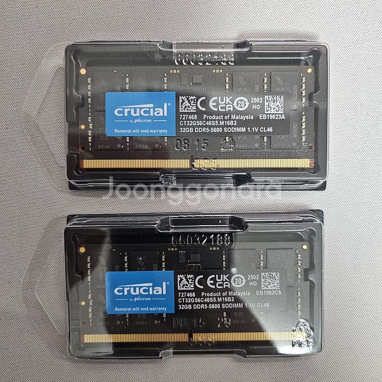 ddr5 5600 64g(32gx2) 노트북sodimm--0