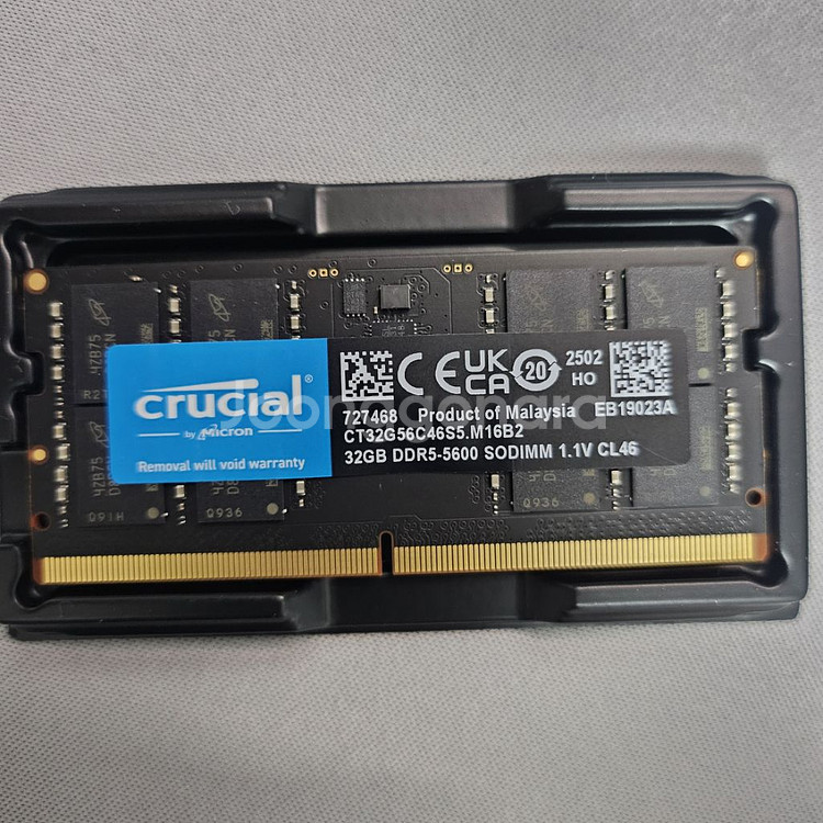 ddr5 5600 64g(32gx2) 노트북sodimm--1