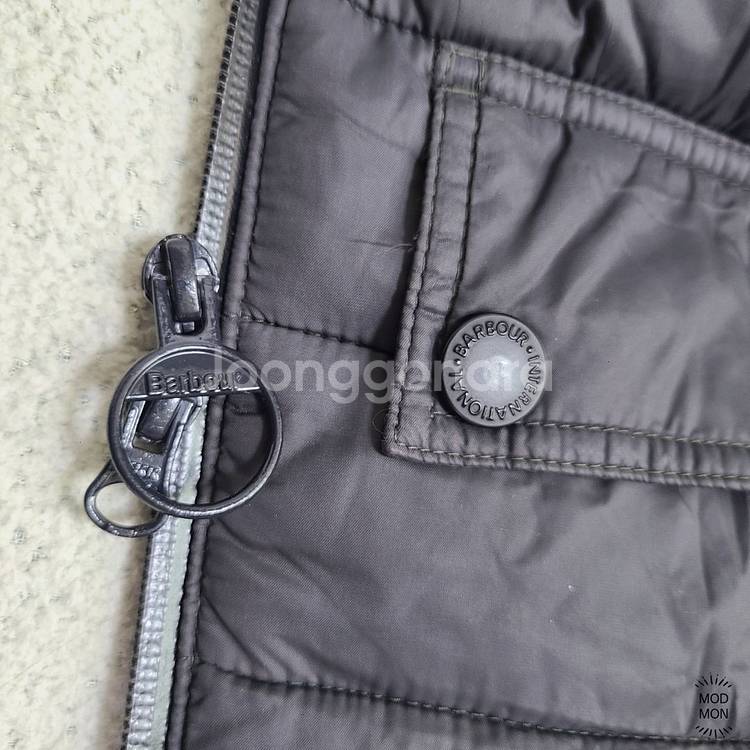 바버 인터네셔널 Ouston 퀼팅 자켓 XL 다크그레이--8