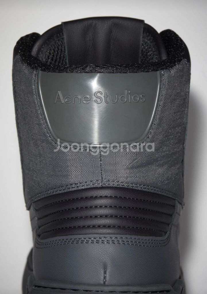 [42] 아크네 스튜디오 가죽 레이스업 앵클 스니커즈--5