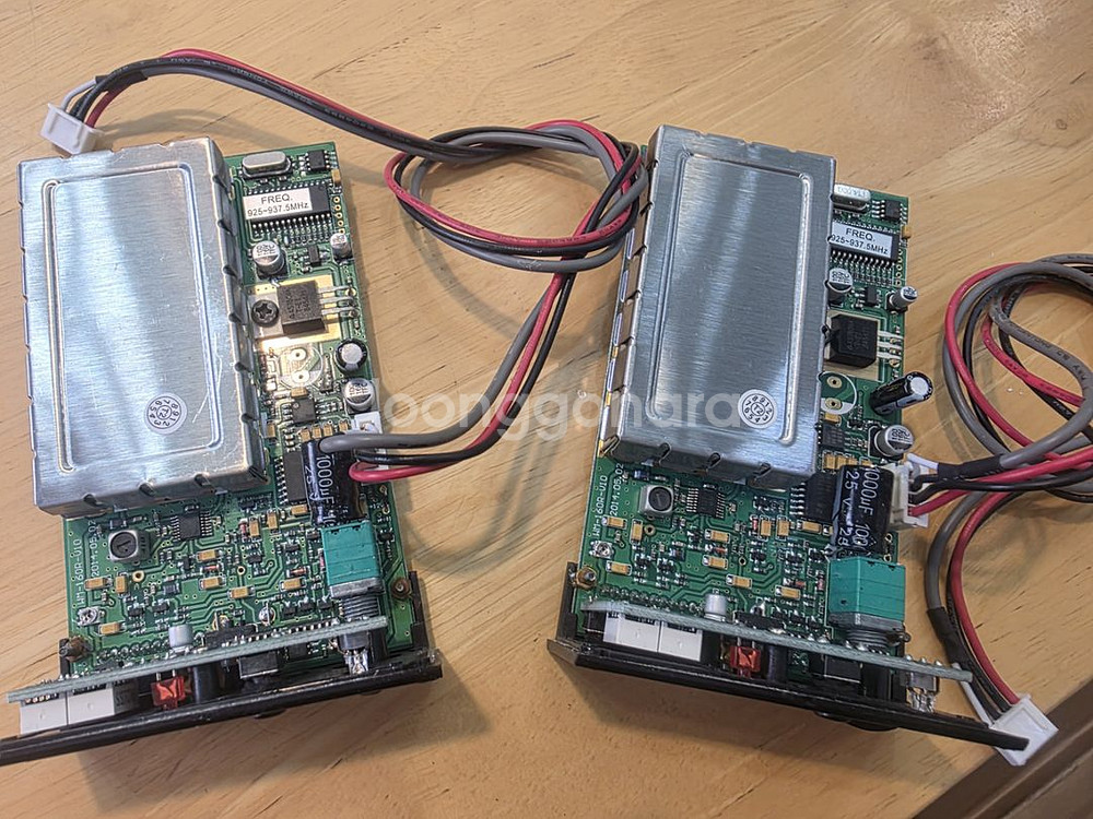 카날스 WM-160 UHF 수신기 2개--1