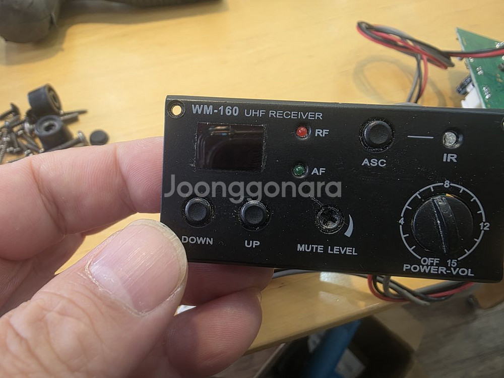 카날스 WM-160 UHF 수신기 2개--3