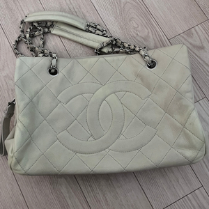 샤넬 정품 빈티지백(타임리스cc 캐비어 숄더백)