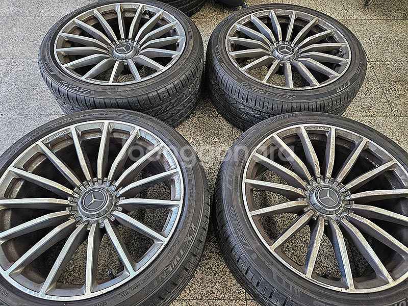 벤츠 X290 GT43AMG 정품 20인치 휠타이어 셋--1