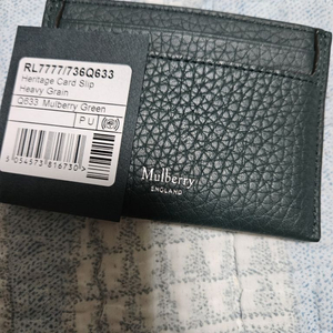 명품 멀버리 카드지갑 <새상품급>