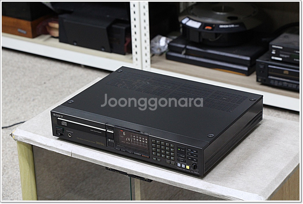 소니 A급 고급형 명기 CD플레이어 CDP-502ES--5