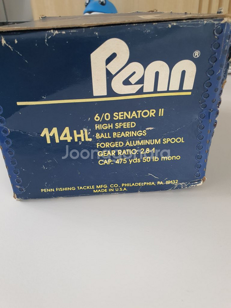 PENN Senator 114HL 6/0 릴 ㅡ낚시--1