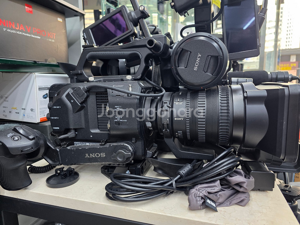 소니 PXW-FS7 II / FS7M2정품 중고 캠코더--1