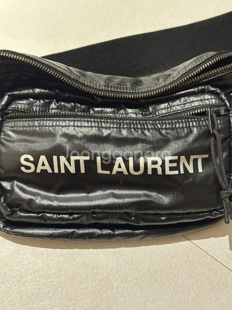 생로랑 Saint Laurent logo Belt ba--4