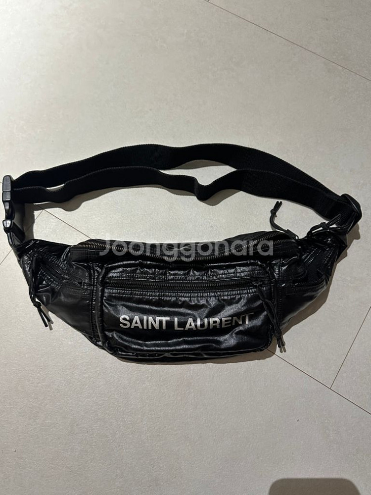 생로랑 Saint Laurent logo Belt ba--3