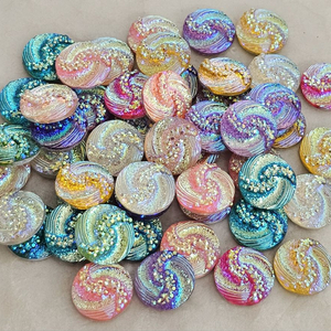 파츠 미니 글리터파도 8색 50개 일괄