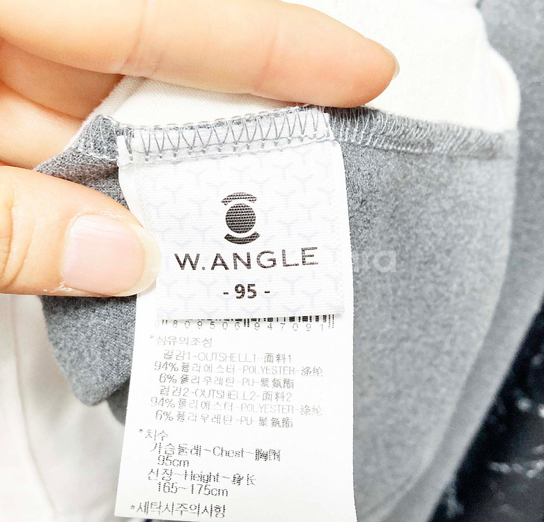 와이드앵글 남성반폴라티셔츠 95 진스센스--3