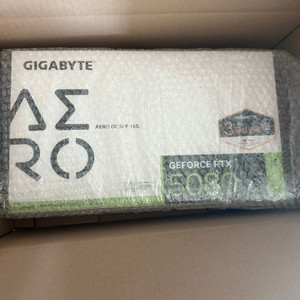 미개봉)RTX 5080 AERO 에어로