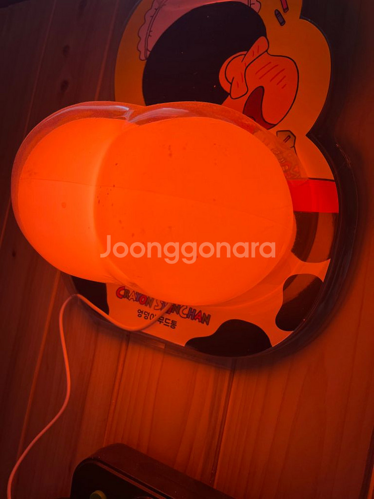 짱구 엉덩이 LED 무드등--1