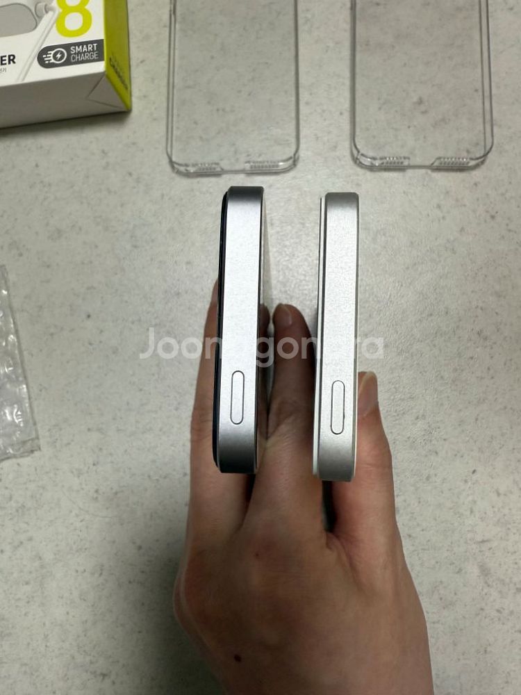 아이폰 se1 실버 팝니다--4