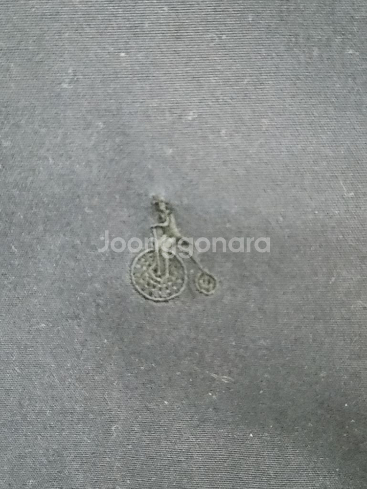 (105) 빈폴 블루종 점퍼 진곤색 로고 면자켓 캐주얼--3