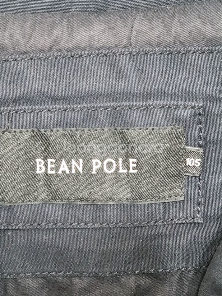 (105) 빈폴 블루종 점퍼 진곤색 로고 면자켓 캐주얼--2