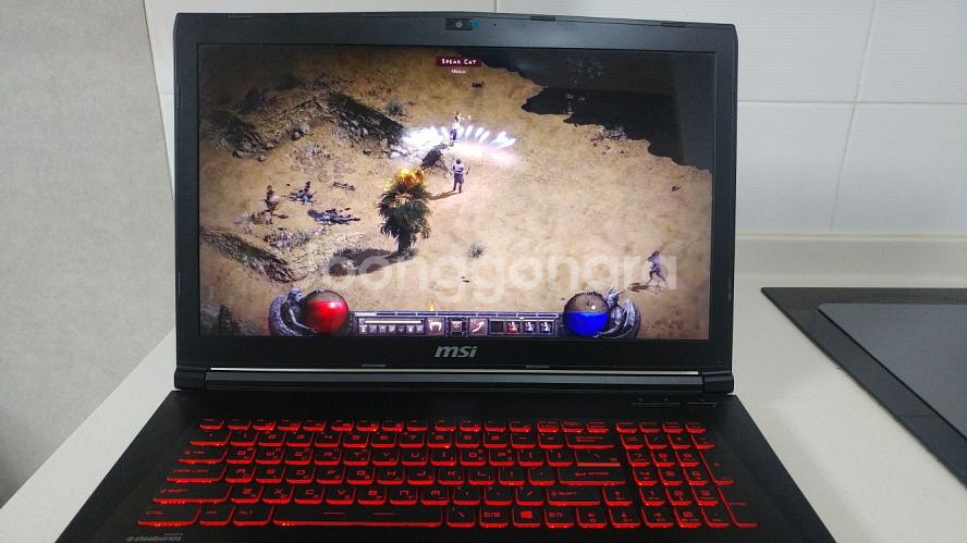 MSI GL62M 7REX i7 게이밍 노트북/디아4--0