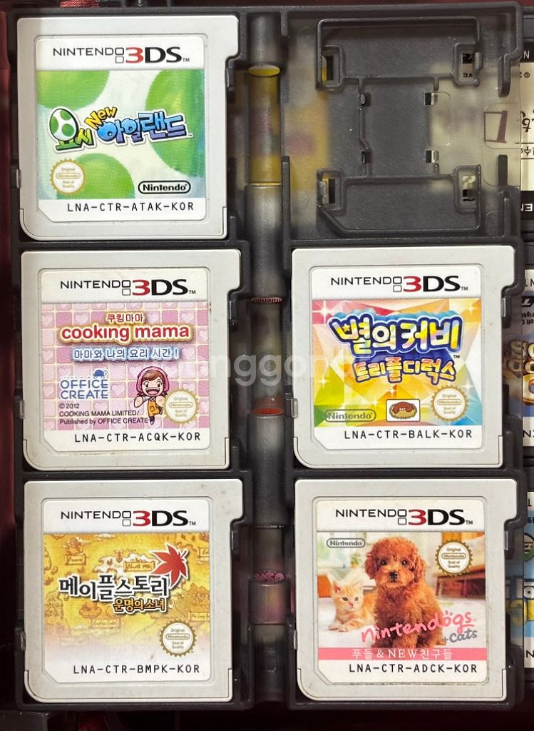닌텐도 3DS 게임 5개--0