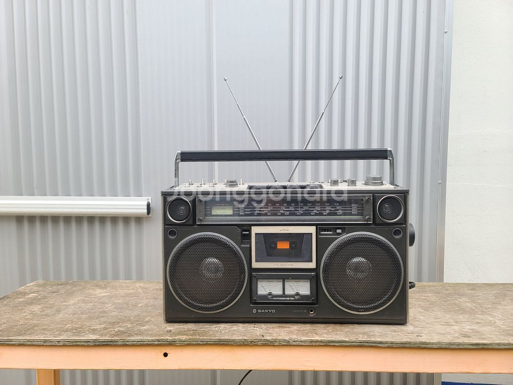 일본/산요 카세트,라디오 (빈티지)--1
