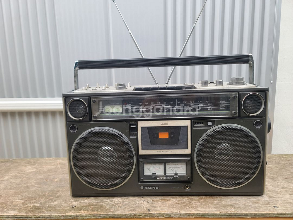 일본/산요 카세트,라디오 (빈티지)--2