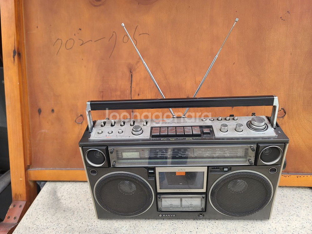 일본/산요 카세트,라디오 (빈티지)--8