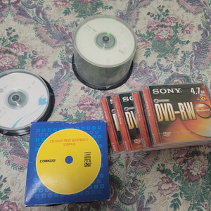 공dvd, 공시디, 종이케이스 일괄 판매합니다.