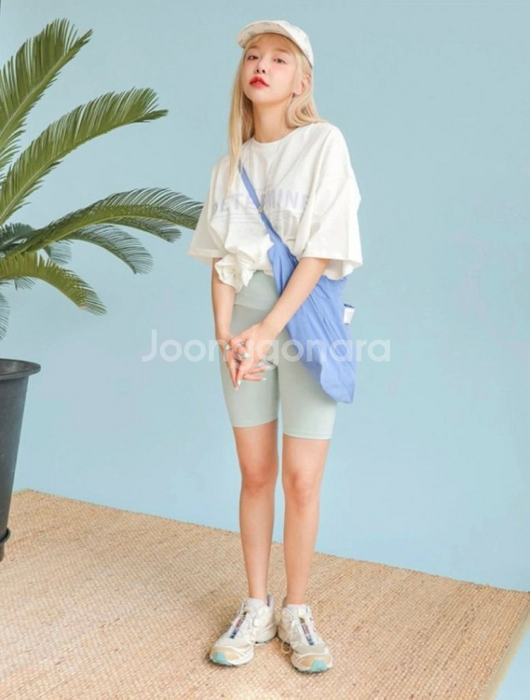(새상품)스타일난다 바이커 레깅스--0