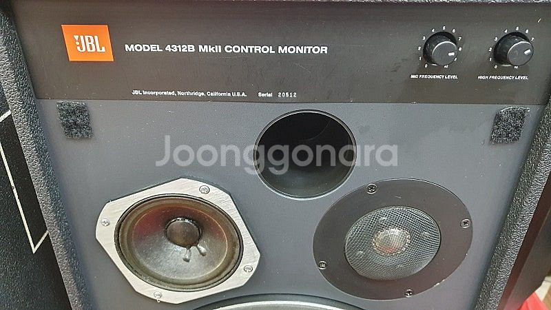 JBL4312B MK2 스피커--4