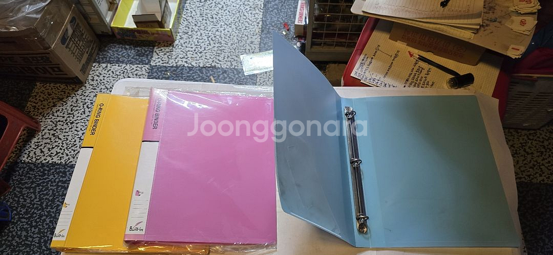 클리어화일 오링화일 가림판 종이화일 레버화일 펀치화일--7