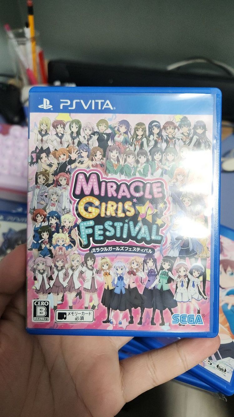 [PSvita] 미라클 걸즈 페스티벌 일어판--0