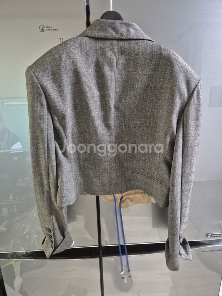 js뉴욕 밑단스트링 숏자켓--2