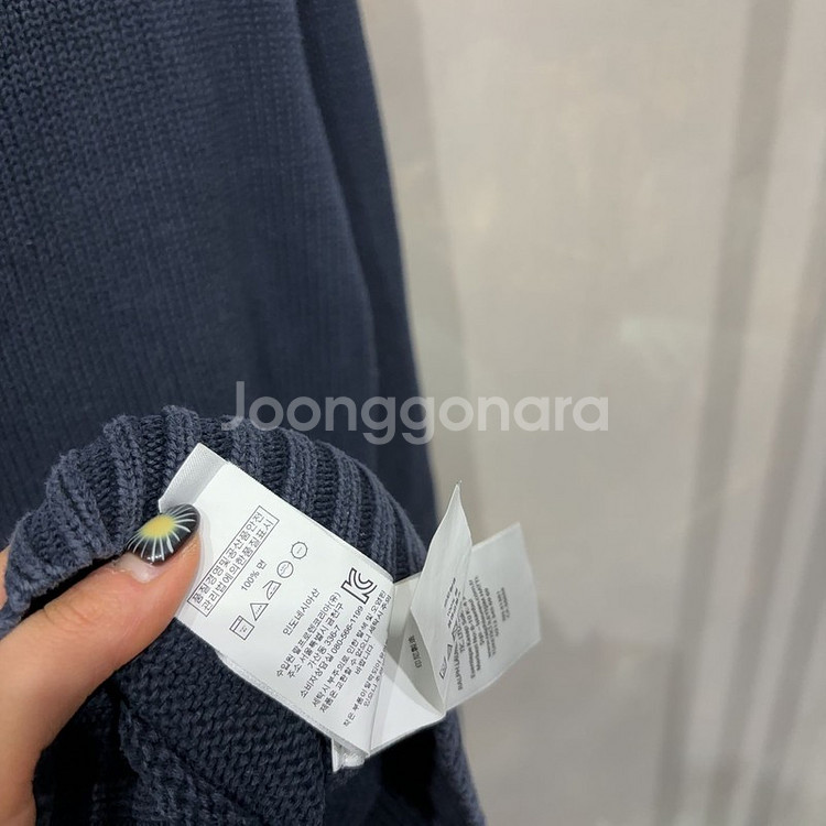 (95) 폴로 랄프로렌 캐주얼 클래식 자수 반집업 니트--4