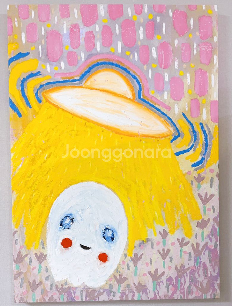 아담 핸들러 원화 캔버스 변형 30호 Ghost abd--0