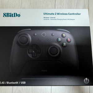 8bitdo 얼티메이트 2 블루투스 게임패드 블랙