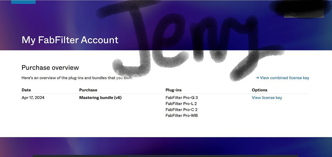 FabFilter 등 정품 플러그인--1