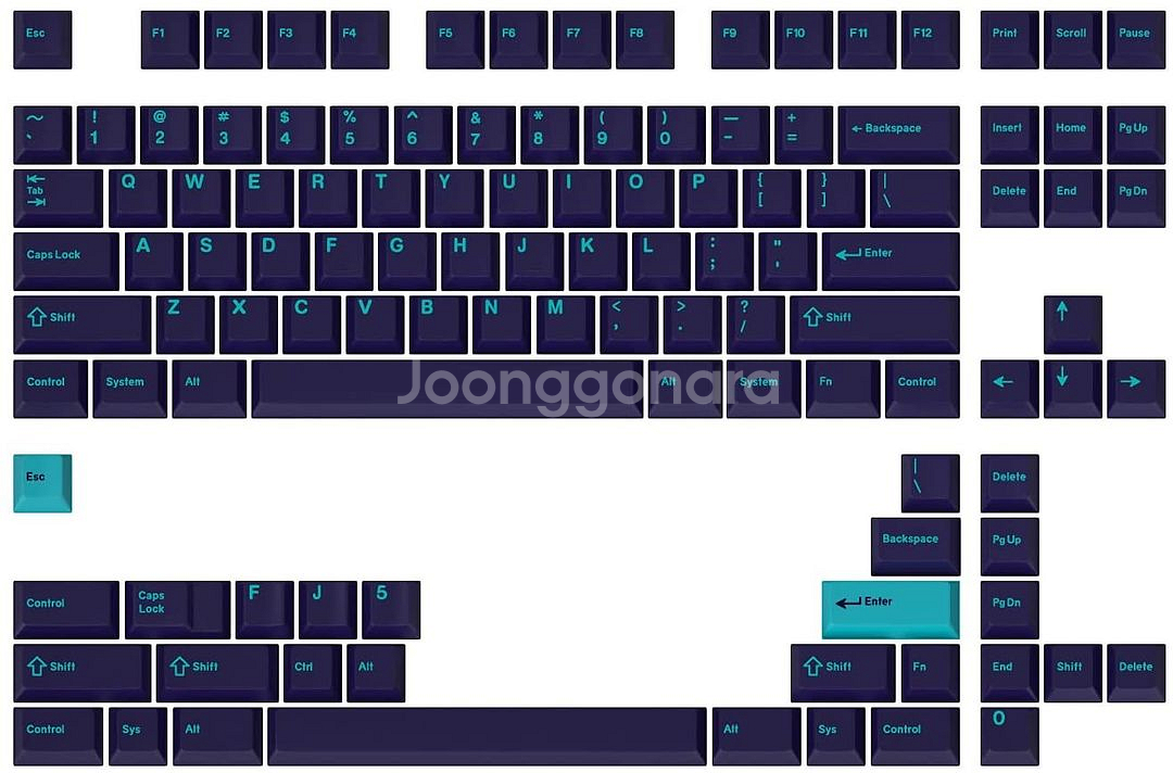 [판매] GMK Laser 풀 패키지 키캡 세트--1