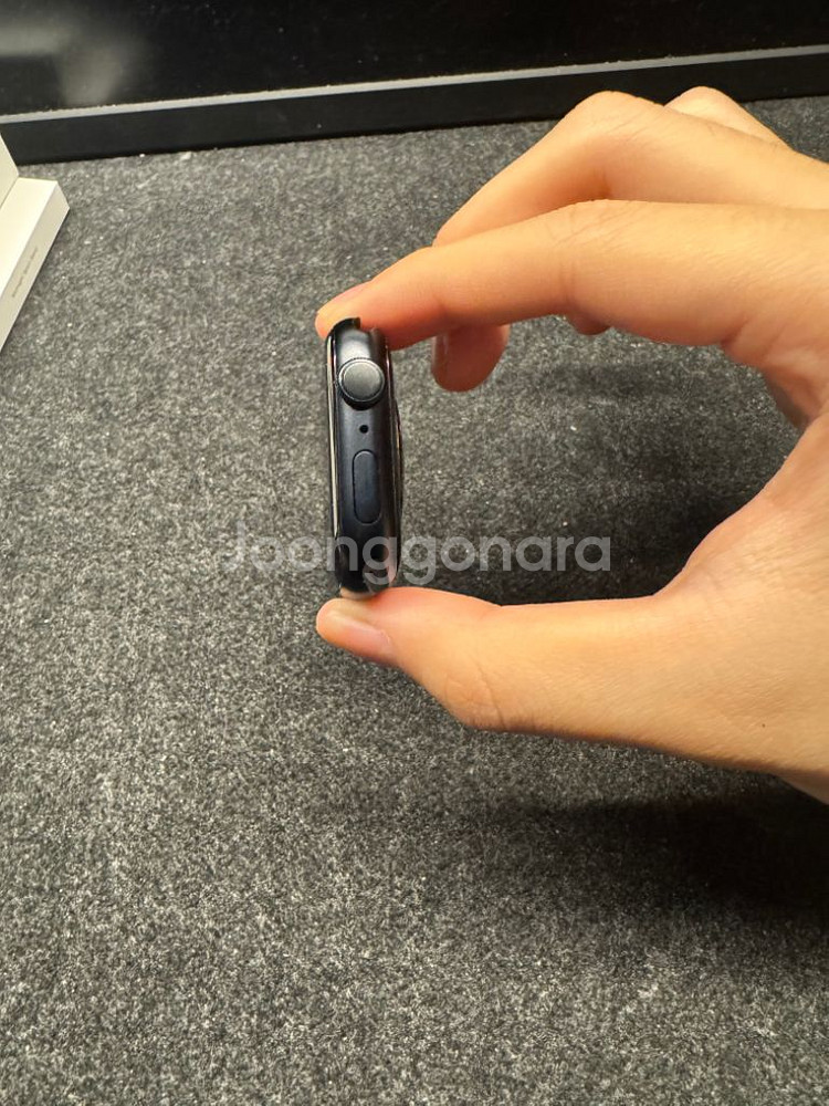 S급) 애플워치9 45mm 미드나이트 GPS+ 스트랩4--3